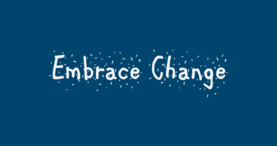embrace change